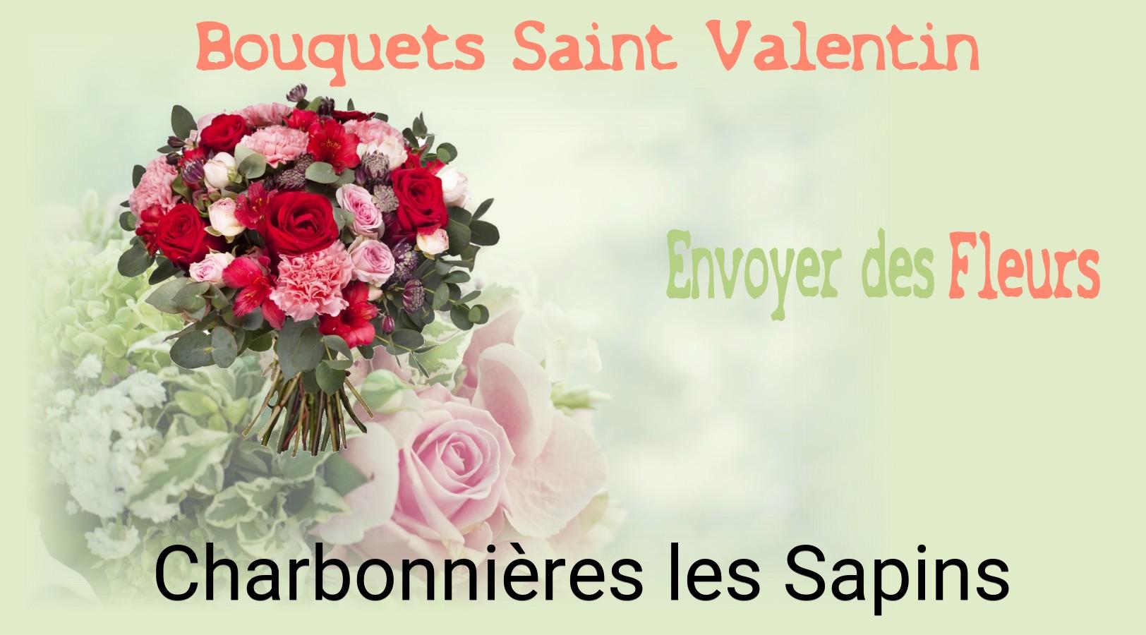 Roses de Saint-Valentin livrées à Charbonnières-les-Sapins